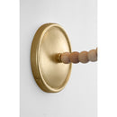 One Light Wall Sconce<br /><span style="color:#4AB0CE;">Entrega: 2-3 semanas en USA</span><br /><span style="color:#4AB0CE;font-size:60%;">PREGUNTE POR ENTREGA EN PANAMA</span><br />Collection: Fiona<br />Finish: Gild