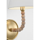 One Light Wall Sconce<br /><span style="color:#4AB0CE;">Entrega: 2-3 semanas en USA</span><br /><span style="color:#4AB0CE;font-size:60%;">PREGUNTE POR ENTREGA EN PANAMA</span><br />Collection: Fiona<br />Finish: Gild