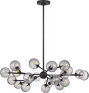 Visual Comfort Studio - SCDJCH141MBKHSG - 20 Light Chandelier - Atticus - Midnight Black