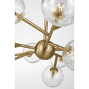 20 Light Chandelier<br /><span style="color:#4AB0CE;">Entrega: 9-10 semanas en USA</span><br /><span style="color:#4AB0CE;font-size:60%;">PREGUNTE POR ENTREGA EN PANAMA</span><br />Collection: Atticus<br />Finish: Satin Brass
