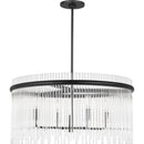 Four Light Chandelier<br /><span style="color:#4AB0CE;">Entrega: 4-10 dias en USA</span><br /><span style="color:#4AB0CE;font-size:60%;">PREGUNTE POR ENTREGA EN PANAMA</span><br />Collection: Finley<br />Finish: Midnight Black