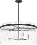 Visual Comfort Studio - SCDJCH142MBKCAR - Four Light Chandelier - Finley - Midnight Black