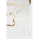 Four Light Chandelier<br /><span style="color:#4AB0CE;">Entrega: 4-10 dias en USA</span><br /><span style="color:#4AB0CE;font-size:60%;">PREGUNTE POR ENTREGA EN PANAMA</span><br />Collection: Finley<br />Finish: Satin Brass