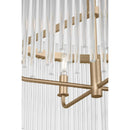 Visual Comfort Studio - SCDJCH142SBCAR - Four Light Chandelier - Finley - Satin Brass