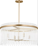 Visual Comfort Studio - SCDJCH142SBCAR - Four Light Chandelier - Finley - Satin Brass
