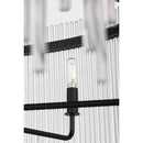 Six Light Chandelier<br /><span style="color:#4AB0CE;">Entrega: 4-10 dias en USA</span><br /><span style="color:#4AB0CE;font-size:60%;">PREGUNTE POR ENTREGA EN PANAMA</span><br />Collection: Finley<br />Finish: Midnight Black