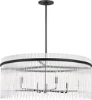 Visual Comfort Studio - SCDJCH143MBKCAR - Six Light Chandelier - Finley - Midnight Black