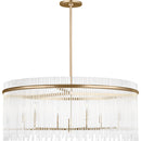 Visual Comfort Studio - SCDJCH143SBCAR - Six Light Chandelier - Finley - Satin Brass