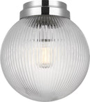 Visual Comfort Studio - SCDJFM125CHRG - One Light Flush Mount - Preston - Chrome