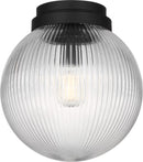 Visual Comfort Studio - SCDJFM125MBKRG - One Light Flush Mount - Preston - Midnight Black