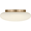LED Flush Mount<br /><span style="color:#4AB0CE;">Entrega: 9-10 semanas en USA</span><br /><span style="color:#4AB0CE;font-size:60%;">PREGUNTE POR ENTREGA EN PANAMA</span><br />Collection: Amir<br />Finish: Satin Brass