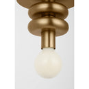 One Light Solitaire<br /><span style="color:#4AB0CE;">Entrega: 2-3 semanas en USA</span><br /><span style="color:#4AB0CE;font-size:60%;">PREGUNTE POR ENTREGA EN PANAMA</span><br />Collection: Malcolm<br />Finish: Satin Brass