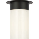 One Light Flush Mount<br /><span style="color:#4AB0CE;">Entrega: 4-10 dias en USA</span><br /><span style="color:#4AB0CE;font-size:60%;">PREGUNTE POR ENTREGA EN PANAMA</span><br />Collection: Archer<br />Finish: Midnight Black