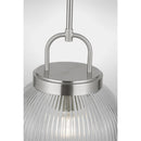 One Light Pendant<br /><span style="color:#4AB0CE;">Entrega: 4-10 dias en USA</span><br /><span style="color:#4AB0CE;font-size:60%;">PREGUNTE POR ENTREGA EN PANAMA</span><br />Collection: Preston<br />Finish: Brushed Nickel