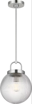 Visual Comfort Studio - SCDJPD129BNRG - One Light Pendant - Preston - Brushed Nickel