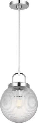 Visual Comfort Studio - SCDJPD129CHRG - One Light Pendant - Preston - Chrome