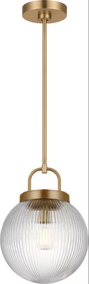 Visual Comfort Studio - SCDJPD129SBRG - One Light Pendant - Preston - Satin Brass