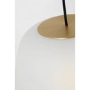 One Light Pendant<br /><span style="color:#4AB0CE;">Entrega: 4-10 dias en USA</span><br /><span style="color:#4AB0CE;font-size:60%;">PREGUNTE POR ENTREGA EN PANAMA</span><br />Collection: Nico<br />Finish: Satin Brass