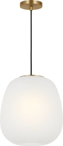 Visual Comfort Studio - SCDJPD136SBEG - One Light Pendant - Nico - Satin Brass