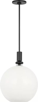 Visual Comfort Studio - SCDJPD144MBKMG - One Light Pendant - Malcolm - Midnight Black