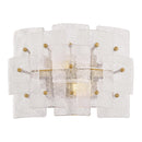 Two Light Wall Sconce<br /><span style="color:#4AB0CE;">Entrega: 4-10 dias en USA</span><br /><span style="color:#4AB0CE;font-size:60%;">PREGUNTE POR ENTREGA EN PANAMA</span><br />Collection: Jacik<br />Finish: Vintage Gold Leaf