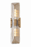 Two Light Wall Sconce<br /><span style="color:#4AB0CE;">Entrega: 4-10 dias en USA</span><br /><span style="color:#4AB0CE;font-size:60%;">PREGUNTE POR ENTREGA EN PANAMA</span><br />Collection: Nordic<br />Finish: Patina Brass
