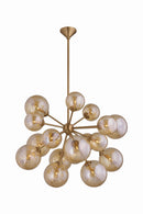 18 Light Chandelier<br /><span style="color:#4AB0CE;">Entrega: 4-10 dias en USA</span><br /><span style="color:#4AB0CE;font-size:60%;">PREGUNTE POR ENTREGA EN PANAMA</span><br />Collection: Santee<br />Finish: Patina Brass
