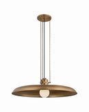 One Light Pendant<br /><span style="color:#4AB0CE;">Entrega: 4-10 dias en USA</span><br /><span style="color:#4AB0CE;font-size:60%;">PREGUNTE POR ENTREGA EN PANAMA</span><br />Collection: Rainhill<br />Finish: Patina Brass