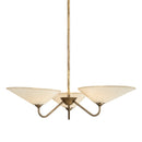 Troy Lighting - F3234-PBR - Three Light Chandelier - Sinclair - Patina Brass