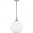 One Light Pendant<br /><span style="color:#4AB0CE;">Entrega: 4-10 dias en USA</span><br /><span style="color:#4AB0CE;font-size:60%;">PREGUNTE POR ENTREGA EN PANAMA</span><br />Collection: Malcolm<br />Finish: Thistle Green