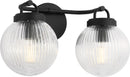 Visual Comfort Studio - SCDJVN127MBKRG - Two Light Vanity - Preston - Midnight Black