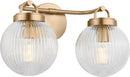Visual Comfort Studio - SCDJVN127SBRG - Two Light Vanity - Preston - Satin Brass