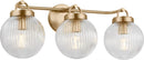 Visual Comfort Studio - SCDJVN128SBRG - Three Light Vanity - Preston - Satin Brass