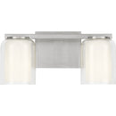 Two Light Vanity<br /><span style="color:#4AB0CE;">Entrega: 4-10 dias en USA</span><br /><span style="color:#4AB0CE;font-size:60%;">PREGUNTE POR ENTREGA EN PANAMA</span><br />Collection: Holden<br />Finish: Brushed Nickel