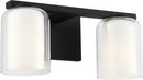 Visual Comfort Studio - SCDJVN130MBKCGMG - Two Light Vanity - Holden - Midnight Black