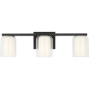 Three Light Vanity<br /><span style="color:#4AB0CE;">Entrega: 4-10 dias en USA</span><br /><span style="color:#4AB0CE;font-size:60%;">PREGUNTE POR ENTREGA EN PANAMA</span><br />Collection: Holden<br />Finish: Midnight Black