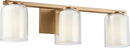 Visual Comfort Studio - SCDJVN131SBCGMG - Three Light Vanity - Holden - Satin Brass