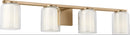 Visual Comfort Studio - SCDJVN132SBCGMG - Four Light Vanity - Holden - Satin Brass