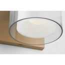 One Light Wall Sconce<br /><span style="color:#4AB0CE;">Entrega: 4-10 dias en USA</span><br /><span style="color:#4AB0CE;font-size:60%;">PREGUNTE POR ENTREGA EN PANAMA</span><br />Collection: Holden<br />Finish: Satin Brass