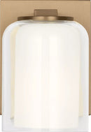 Visual Comfort Studio - SCDJVN133SBCGMG - One Light Wall Sconce - Holden - Satin Brass