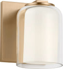 Visual Comfort Studio - SCDJVN133SBCGMG - One Light Wall Sconce - Holden - Satin Brass