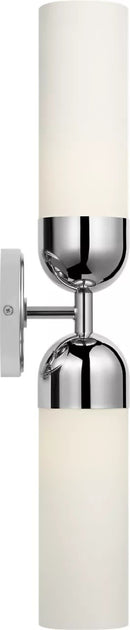 One Light Vanity<br /><span style="color:#4AB0CE;">Entrega: 4-10 dias en USA</span><br /><span style="color:#4AB0CE;font-size:60%;">PREGUNTE POR ENTREGA EN PANAMA</span><br />Collection: Lawson<br />Finish: Chrome