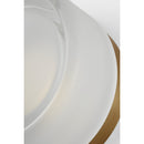 LED Wall Sconce<br /><span style="color:#4AB0CE;">Entrega: 6-7 semanas en USA</span><br /><span style="color:#4AB0CE;font-size:60%;">PREGUNTE POR ENTREGA EN PANAMA</span><br />Collection: Tatum<br />Finish: Satin Brass