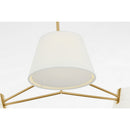 Three Light Chandelier<br /><span style="color:#4AB0CE;">Entrega: 4-10 dias en USA</span><br /><span style="color:#4AB0CE;font-size:60%;">PREGUNTE POR ENTREGA EN PANAMA</span><br />Collection: Hale<br />Finish: Estate Brass