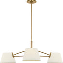 Three Light Chandelier<br /><span style="color:#4AB0CE;">Entrega: 4-10 dias en USA</span><br /><span style="color:#4AB0CE;font-size:60%;">PREGUNTE POR ENTREGA EN PANAMA</span><br />Collection: Hale<br />Finish: Estate Brass