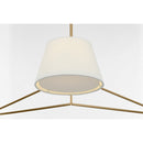 Three Light Chandelier<br /><span style="color:#4AB0CE;">Entrega: 4-10 dias en USA</span><br /><span style="color:#4AB0CE;font-size:60%;">PREGUNTE POR ENTREGA EN PANAMA</span><br />Collection: Hale<br />Finish: Estate Brass