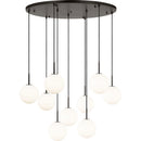 Nine Light Chandelier<br /><span style="color:#4AB0CE;">Entrega: 4-5 semanas en USA</span><br /><span style="color:#4AB0CE;font-size:60%;">PREGUNTE POR ENTREGA EN PANAMA</span><br />Collection: Sorelle<br />Finish: Aged Iron