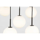 Nine Light Chandelier<br /><span style="color:#4AB0CE;">Entrega: 4-5 semanas en USA</span><br /><span style="color:#4AB0CE;font-size:60%;">PREGUNTE POR ENTREGA EN PANAMA</span><br />Collection: Sorelle<br />Finish: Aged Iron