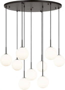 Visual Comfort Studio - SCRJCH206AIOEG - Nine Light Chandelier - Sorelle - Aged Iron
