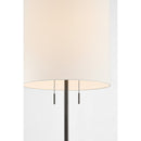Two Light Floor Lamp<br /><span style="color:#4AB0CE;">Entrega: 9-10 semanas en USA</span><br /><span style="color:#4AB0CE;font-size:60%;">PREGUNTE POR ENTREGA EN PANAMA</span><br />Collection: Sayer<br />Finish: Aged Iron